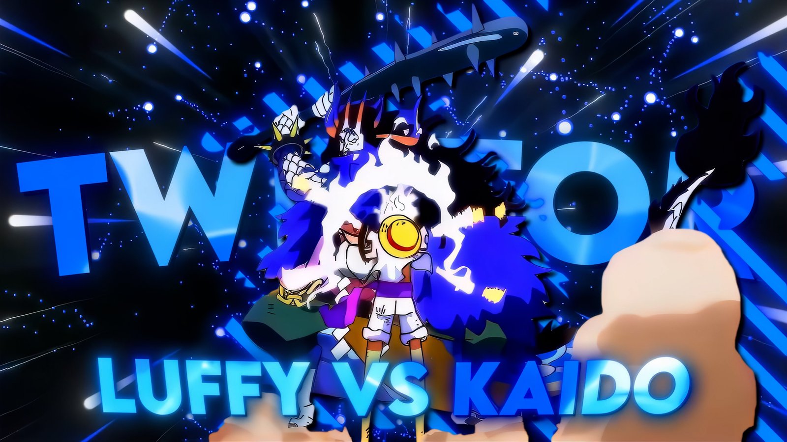 Luffy VS Kaido EP 1073 Twixtor