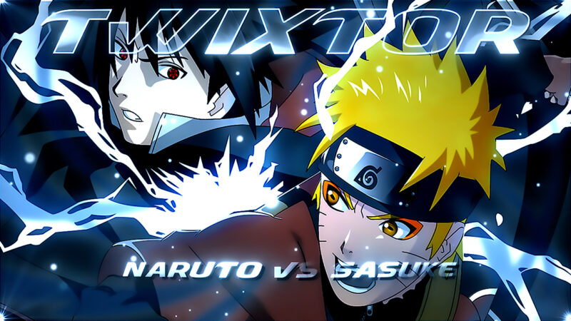 INTRO + TWIXTOR – “NARUTO VS SASUKE” | 4K |