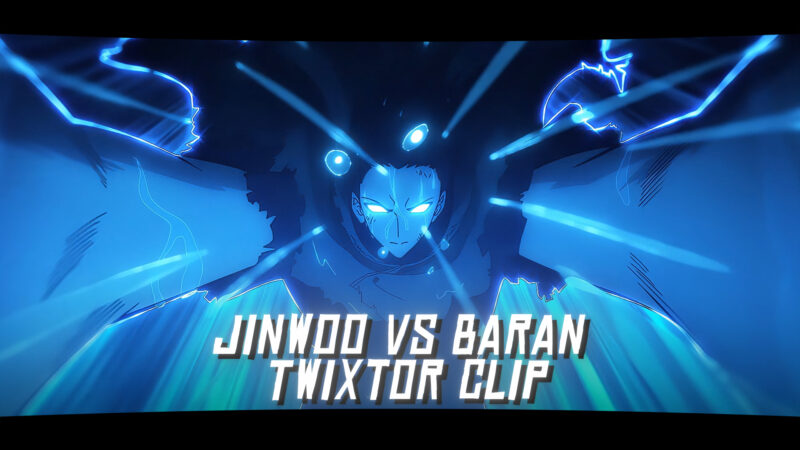 Sung Jinwoo Vs Baran Twixtor 4K [Solo Leveling S2 Ep 8]