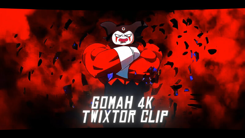 Gomah Twixtor Clips For Edits | Dragon Ball Daima