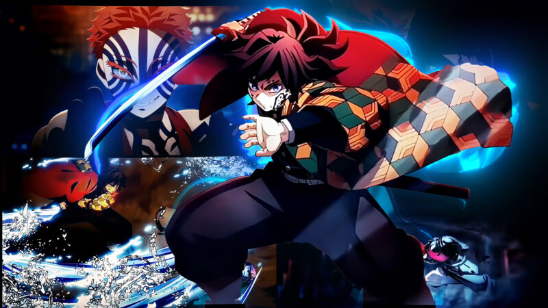 Tanjiro And Giyu Vs Akaza Twixtor Clips For Editing ( Demon Slayer Infinity Castle Movie )