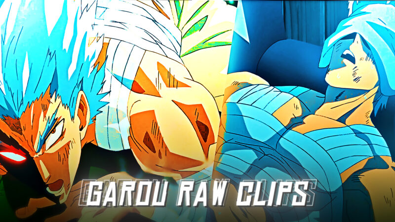 Garou Raw Clips For Editing ( One Punch Man S2 EP9 & 10)